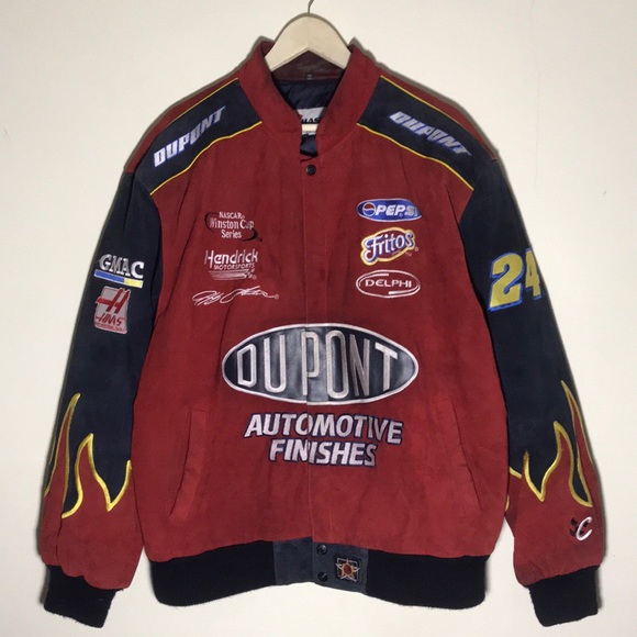 Nascar Other - Vintage NASCAR Jeff Gordon Leather Jacket